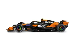 Solido Cars - Lando Norris' 2024 McLaren MCL38 Formula 1 Racing Car (Miami Grand Prix) 1/18th Scale Die-Cast Vehicle Replica