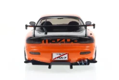 Solido Cars - Orange 1994 Mazda RX7 FD RS 1/18th Scale Die-Cast Vehicle Replica