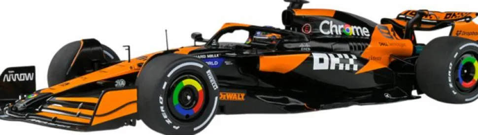 Solido Cars - Oscar Piastri's 2024 McLaren MCL38 Formula 1 Racing Car (Australian Grand Prix) 1/18th Scale Die-Cast Vehicle Replica