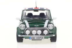 Solido Cars - Racing Green 1997 Mini Cooper Sport 1/18th Scale Die-Cast Vehicle Replica