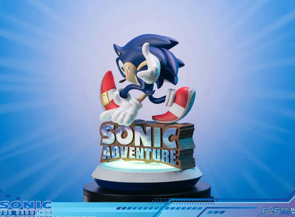 Sonic Adventure - Sonic the Hedgehog Deluxe 8” PVC Statue