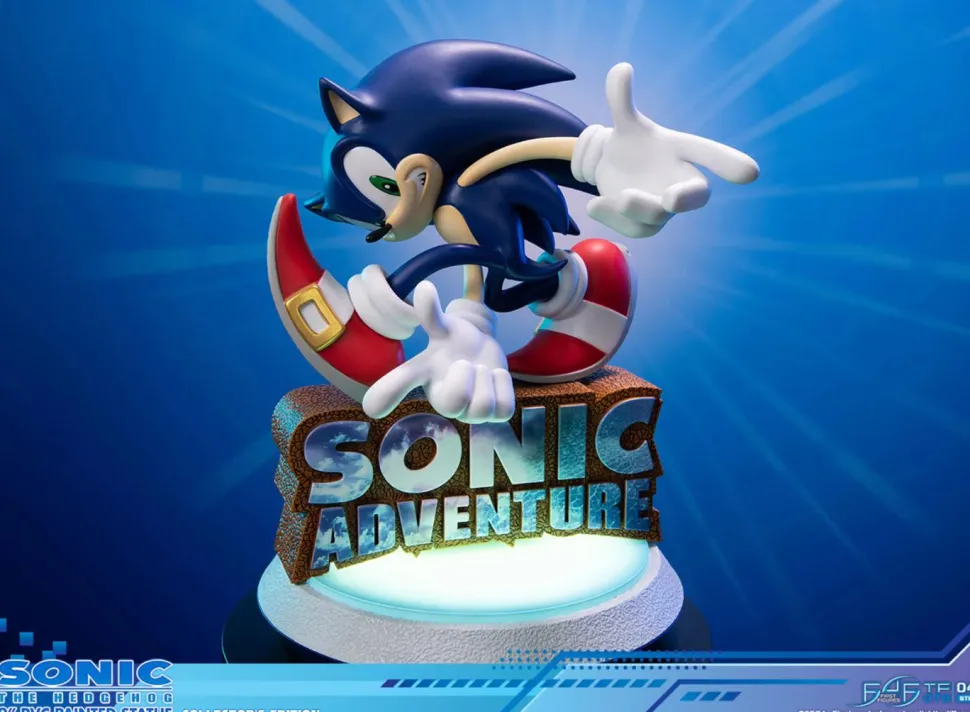 Sonic Adventure - Sonic the Hedgehog Deluxe 8” PVC Statue