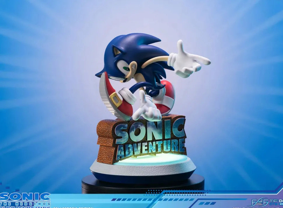 Sonic Adventure - Sonic the Hedgehog Deluxe 8” PVC Statue