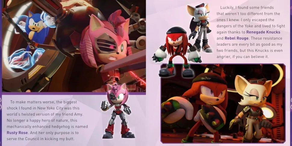 Sonic Prime - Sonic's Introduction to the Shatterverse Paperback Book