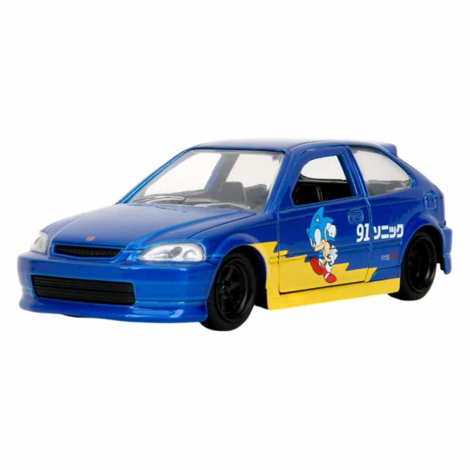 Sonic the Hedgehog - 1997 Honda Civic Type-R 1/32 Scale Die-Cast Vehicle Replica