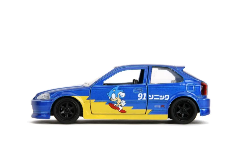 Sonic the Hedgehog - 1997 Honda Civic Type-R 1/32 Scale Die-Cast Vehicle Replica