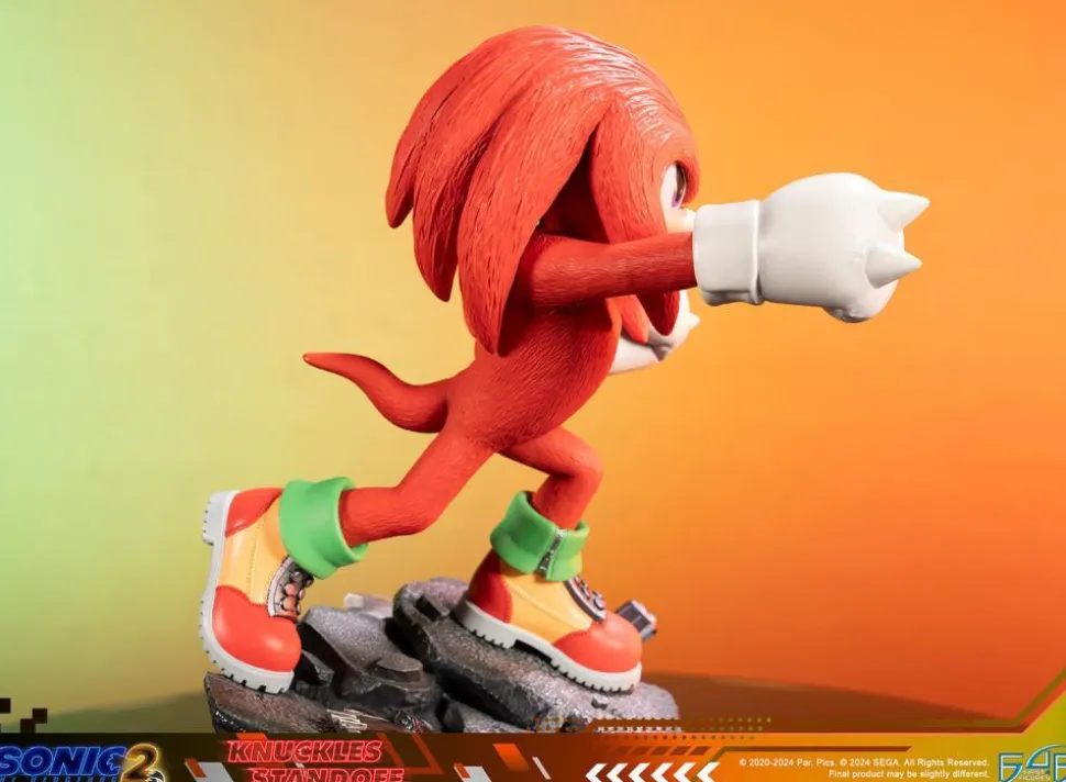 Sonic the Hedgehog 2 - Knuckles Standoff 12" Statue