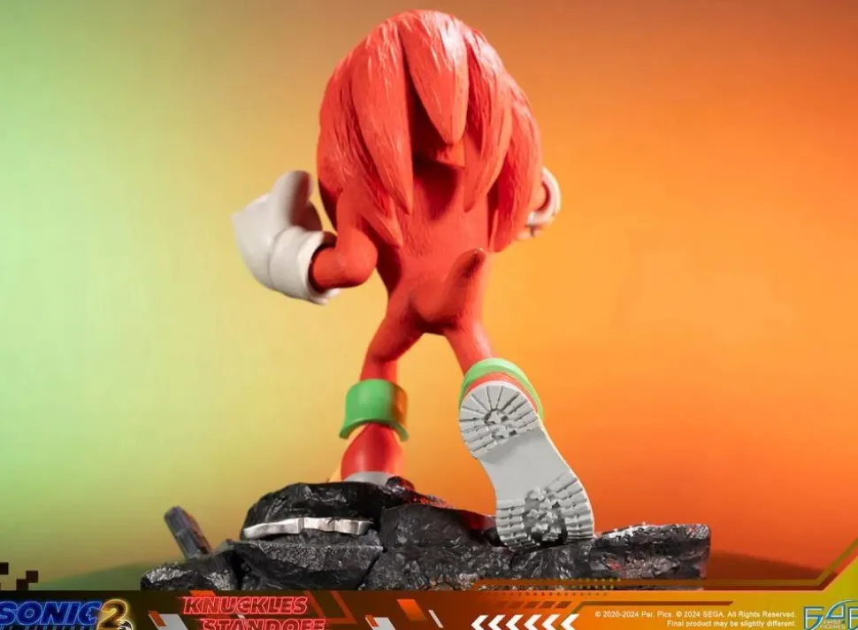 Sonic the Hedgehog 2 - Knuckles Standoff 12" Statue