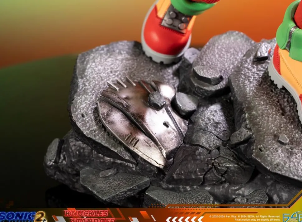 Sonic the Hedgehog 2 - Knuckles Standoff 12" Statue