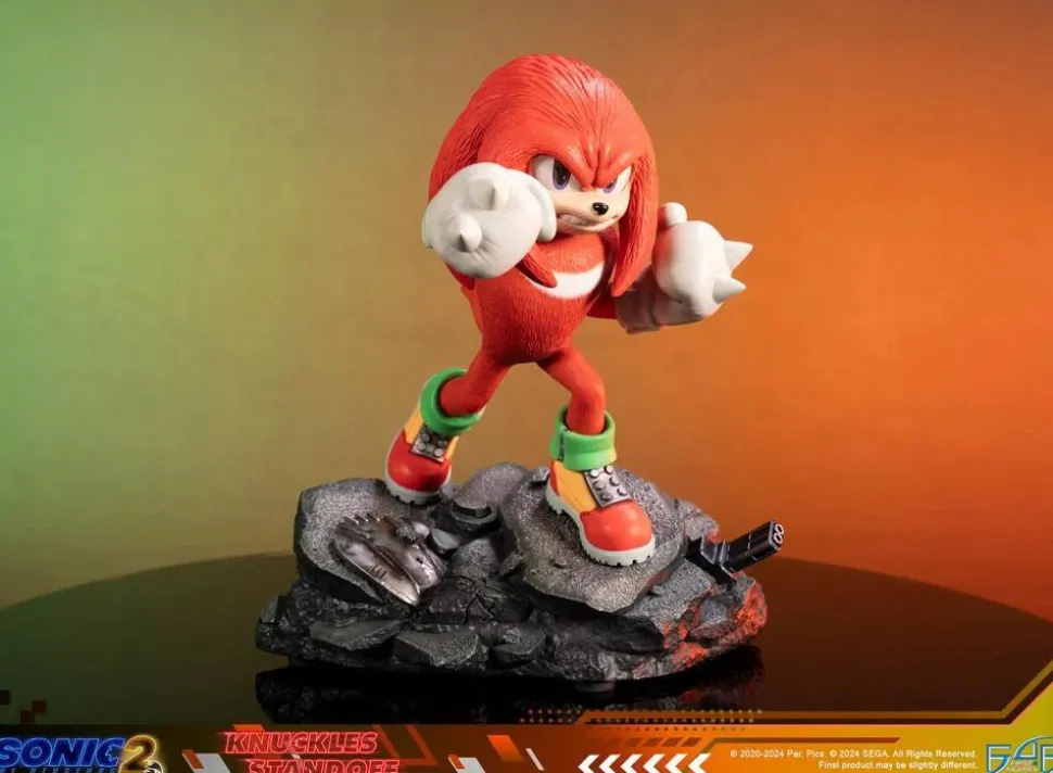 Sonic the Hedgehog 2 - Knuckles Standoff 12" Statue