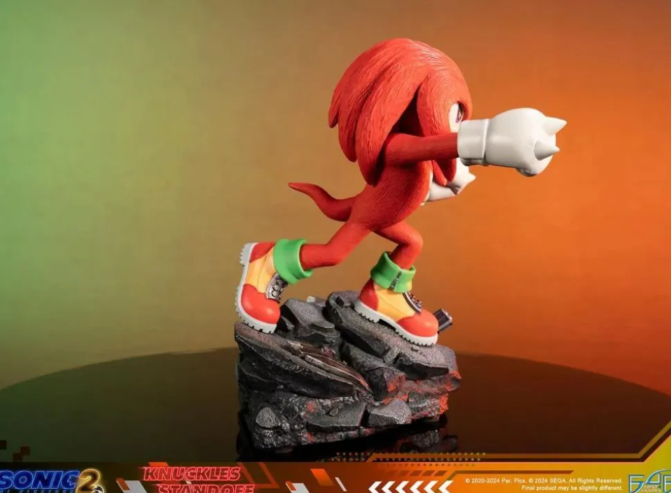 Sonic the Hedgehog 2 - Knuckles Standoff 12" Statue