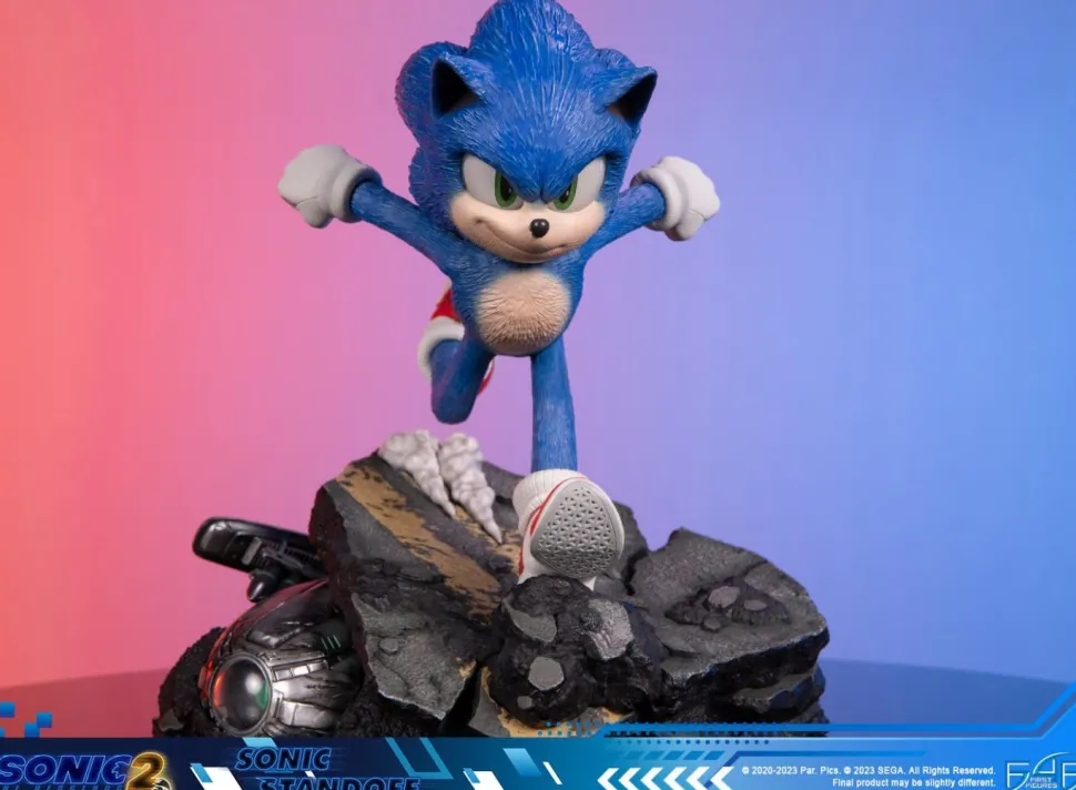 Sonic the Hedgehog 2 - Sonic Standoff 10" Statue