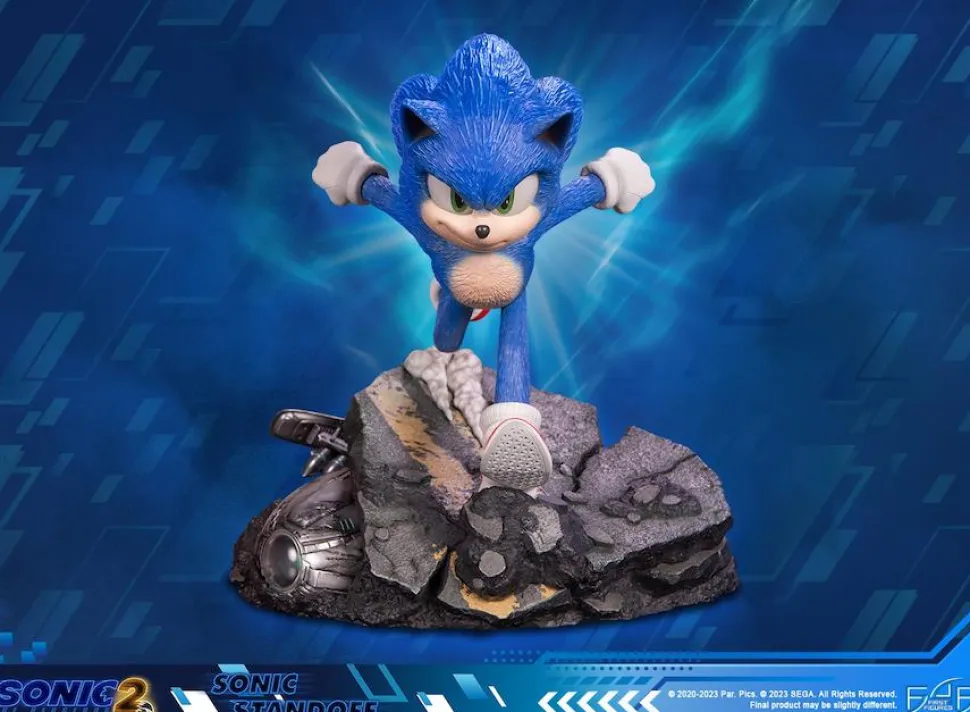 Sonic the Hedgehog 2 - Sonic Standoff 10" Statue
