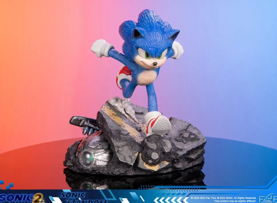 Sonic the Hedgehog 2 - Sonic Standoff 10" Statue