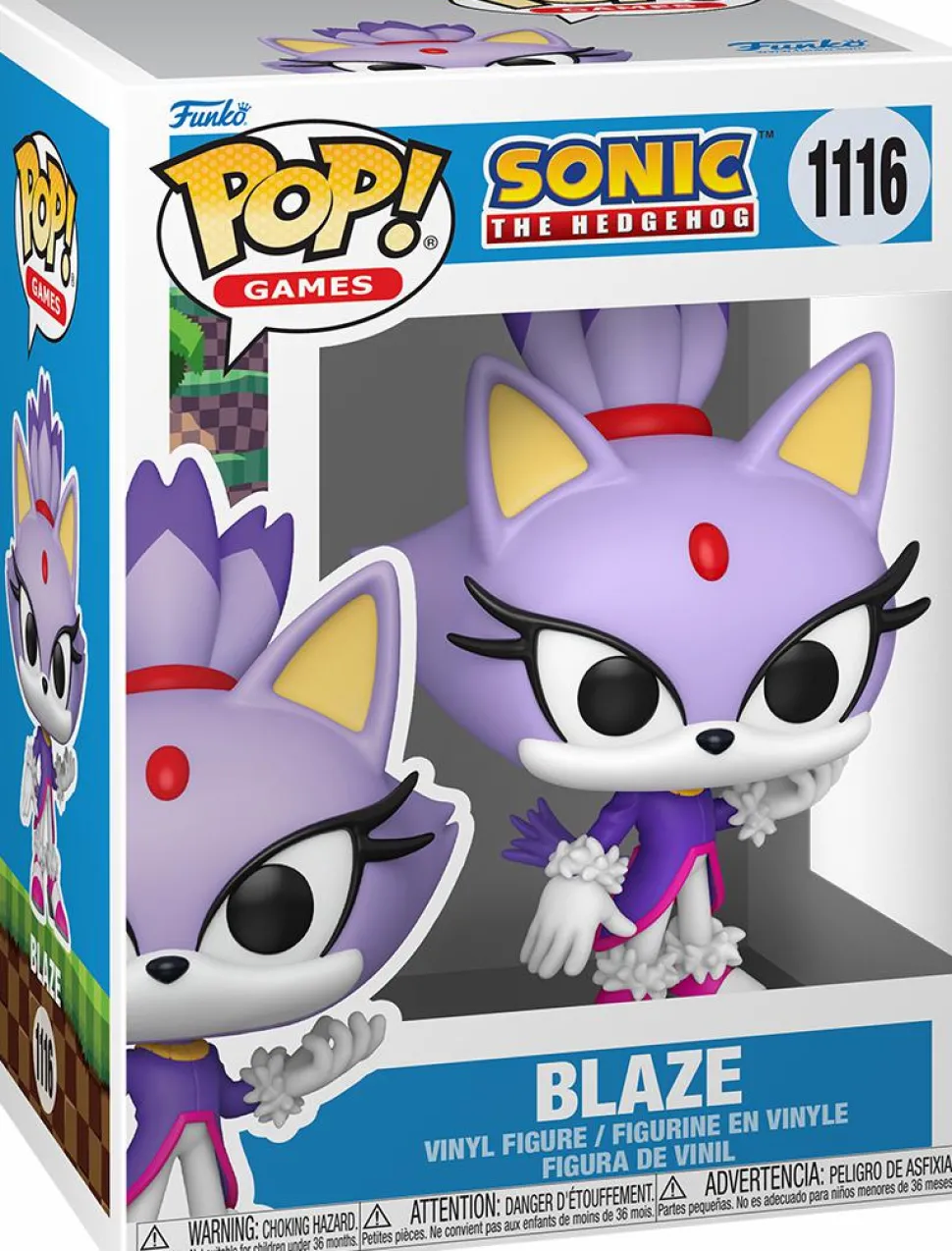 Sonic The Hedgehog - Blaze Pop! Vinyl Figure