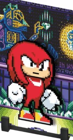 Sonic the Hedgehog - Knuckles FiGGYZ Pixel Art 4.3" PVC Magnet