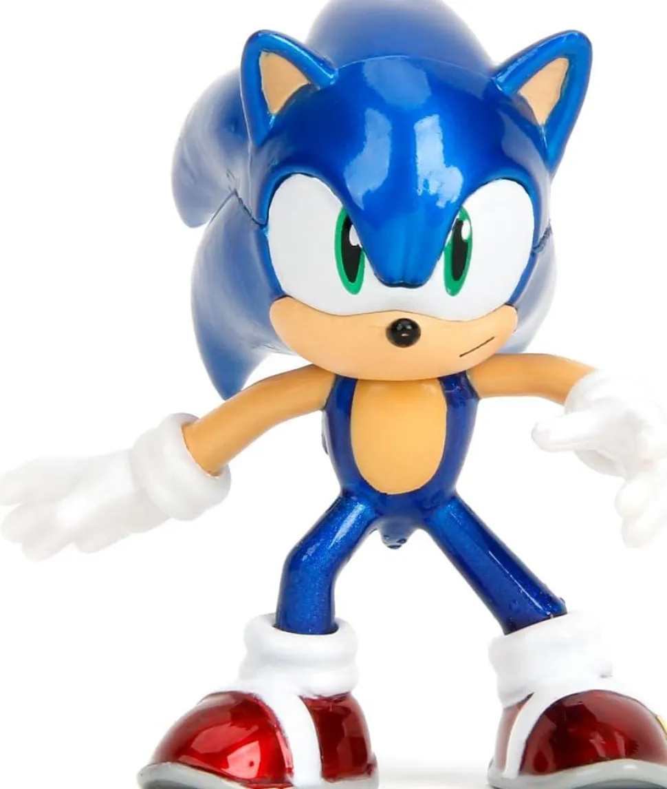 Sonic the Hedgehog - Knuckles, Tails, Sonic & Shadow Metalfigs 2.5" Die-Cast Figure 4-Pack