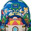 Sonic the Hedgehog - Light Up 10" Faux Leather Mini Backpack