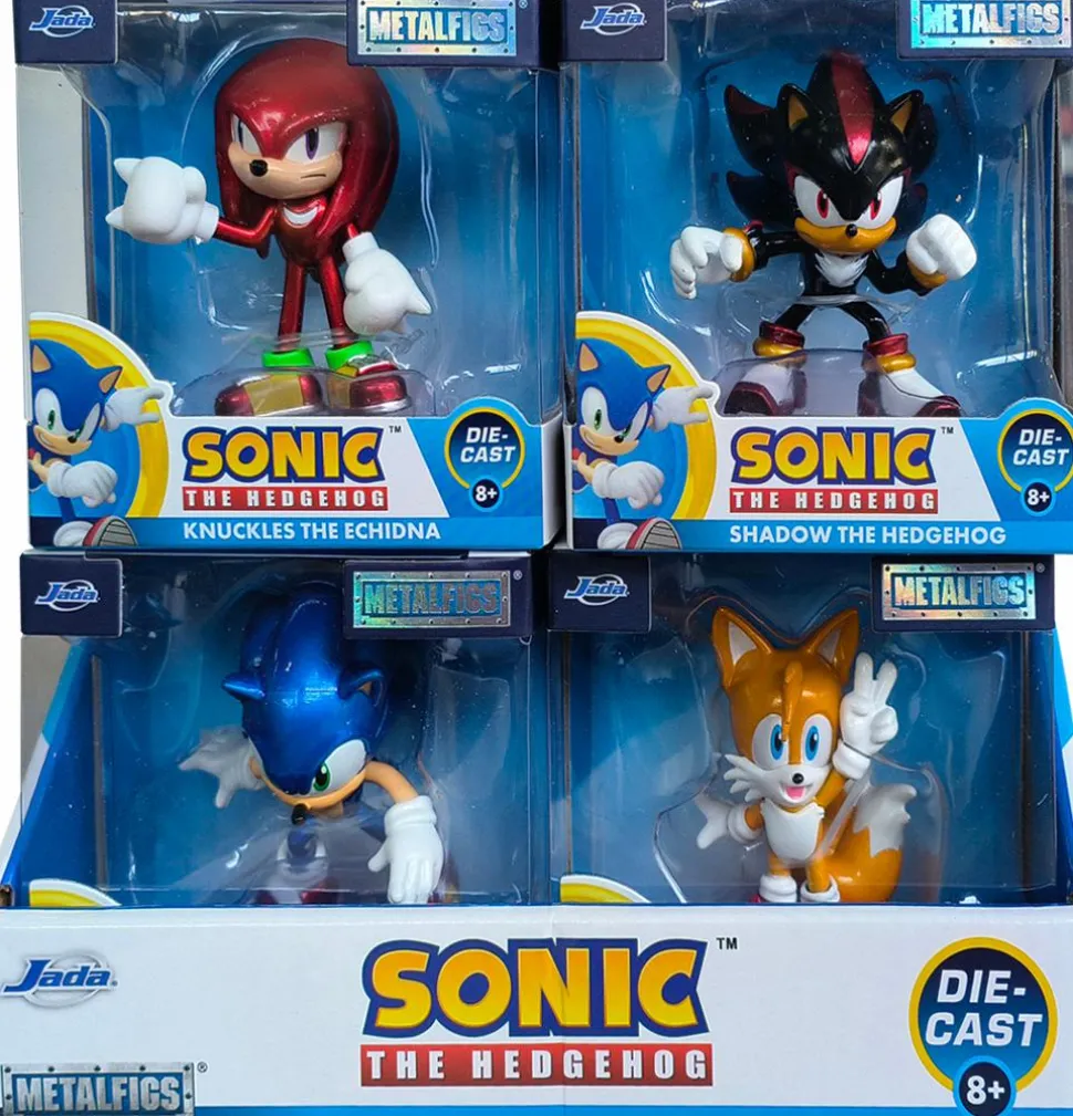 Sonic the Hedgehog - Metalfigs 2.5" Die-Cast Figure (Display of 12)