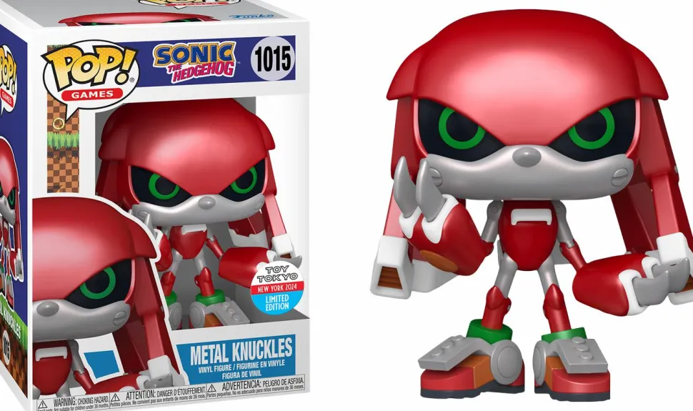 Sonic the Hedgehog - Metal Knuckles Pop! Vinyl Figure (2024 Fall Convention Exclusive)