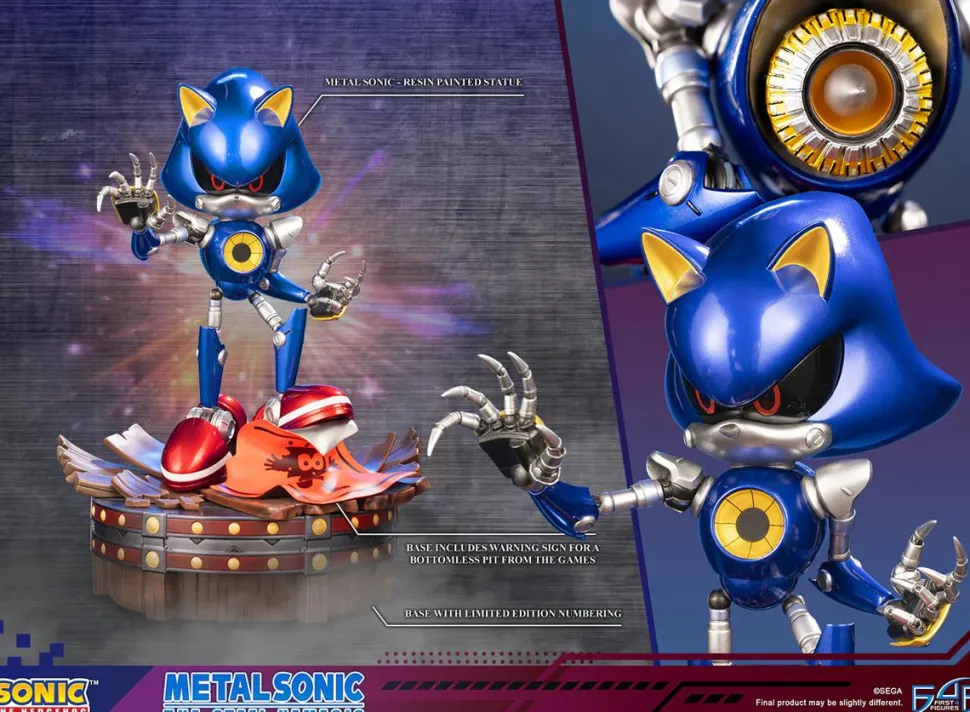 Sonic the Hedgehog - Metal Sonic: The Steel Nemesis 14" Statue