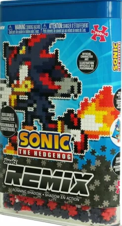 Sonic the Hedgehog - Running Shadow Jixelz Remix Jigsaw Puzzle (700+ Pieces)