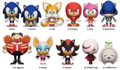 Sonic the Hedgehog - Series 1 3D Figural Foam Bag Clip Blind Bag (Single Unit)