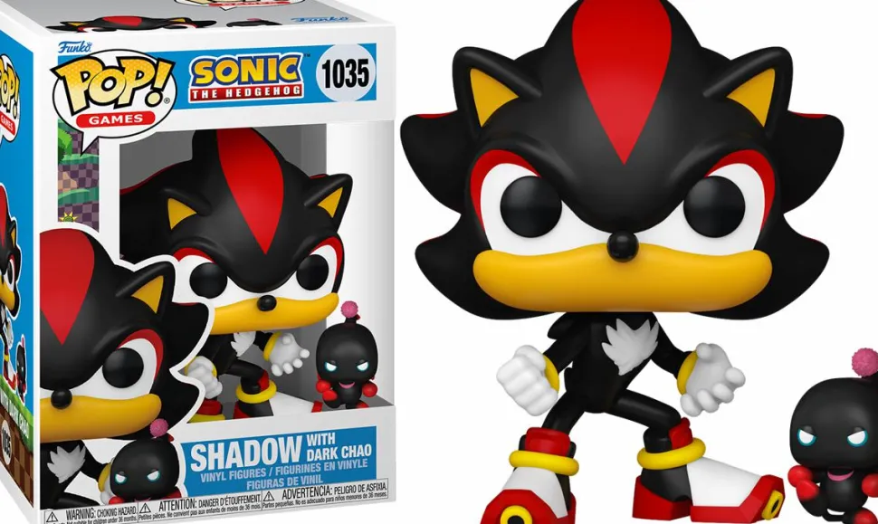 Sonic the Hedgehog - Shadow with Dark Chao Pop! Vinyl Figure