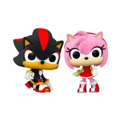 Sonic the Hedgehog - Shadow & Amy Flocked Pop! Vinyl Figure 2-Pack