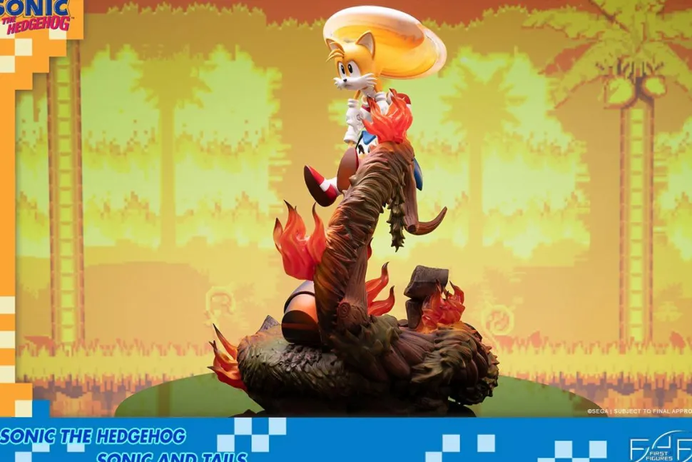 Sonic the Hedgehog - Sonic & Tails Diorama Statue