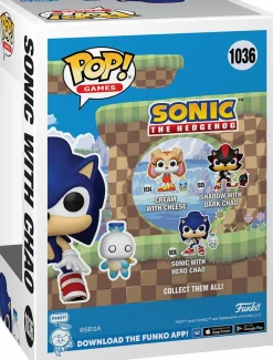 Sonic the Hedgehog - Sonic with Chao Pop! Vinyl Figure