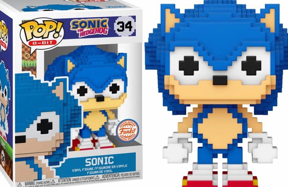 Sonic The Hedgehog - Sonic 8-Bit Pop! Vinyl Figure