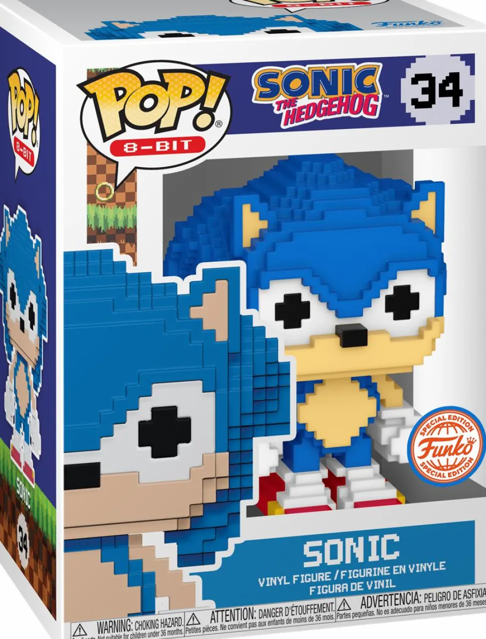 Sonic The Hedgehog - Sonic 8-Bit Pop! Vinyl Figure