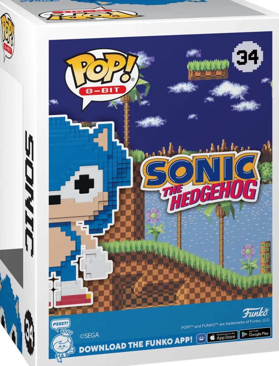 Sonic The Hedgehog - Sonic 8-Bit Pop! Vinyl Figure