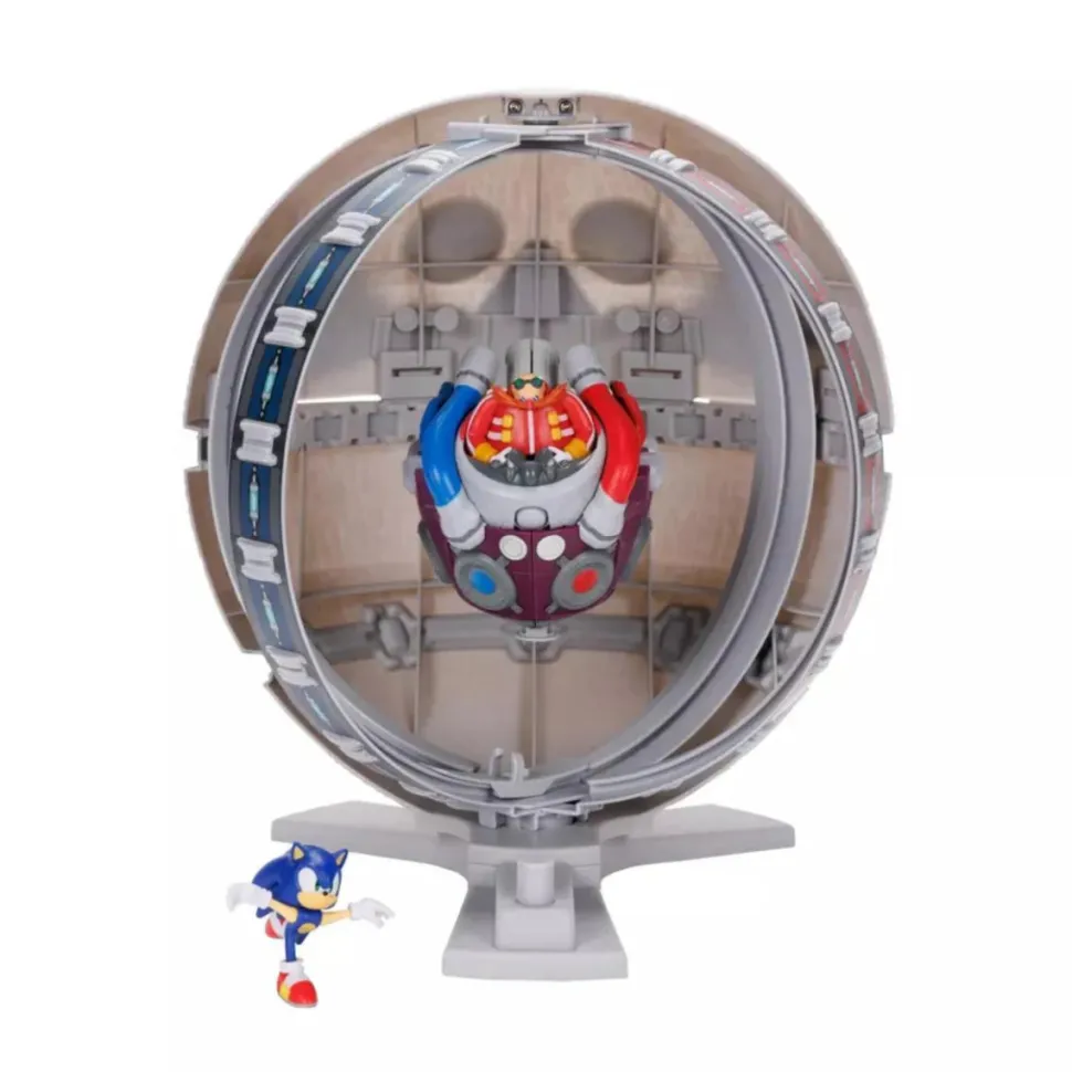 Sonic the Hedgehog - Sonic with Death Egg Diorama 2.5" Scale Action Figure Playset