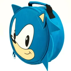 Sonic the Hedgehog - Sonic 9" Faux Leather Insulated Lunch Tote Bag