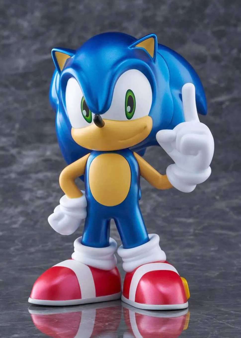 Sonic the Hedgehog - Sonic the Hedgehog SoftB Half (Metallic Color Ver.) 6" PVC Statue