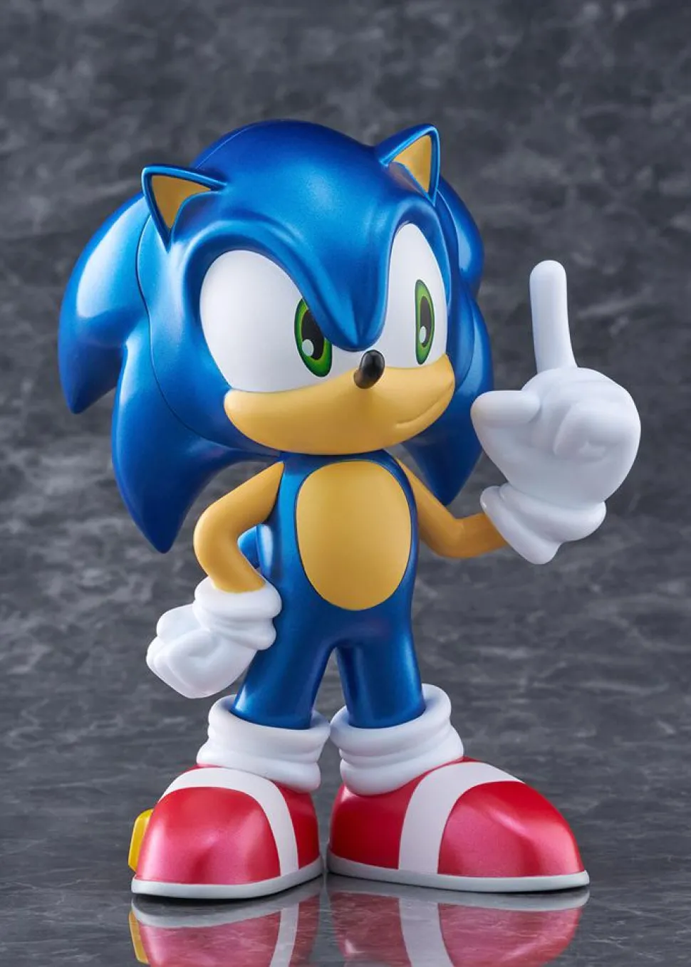 Sonic the Hedgehog - Sonic the Hedgehog SoftB Half (Metallic Color Ver.) 6" PVC Statue