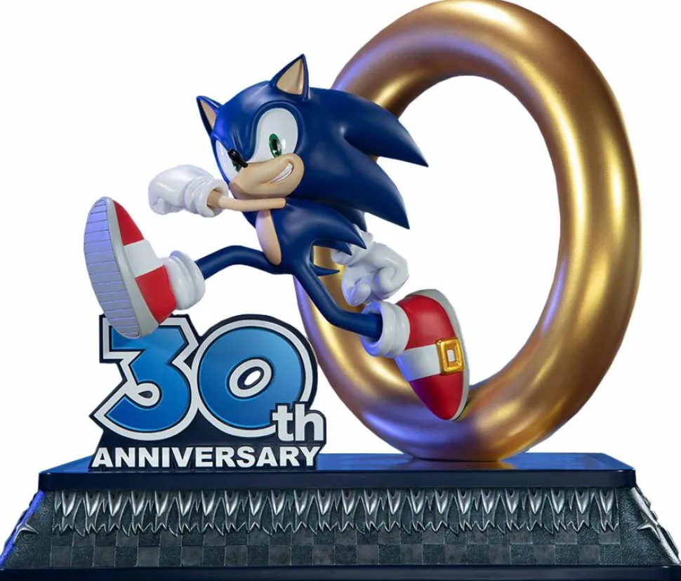 Sonic the Hedgehog - Sonic the Hedgehog 30th Anniversary 16” Statue
