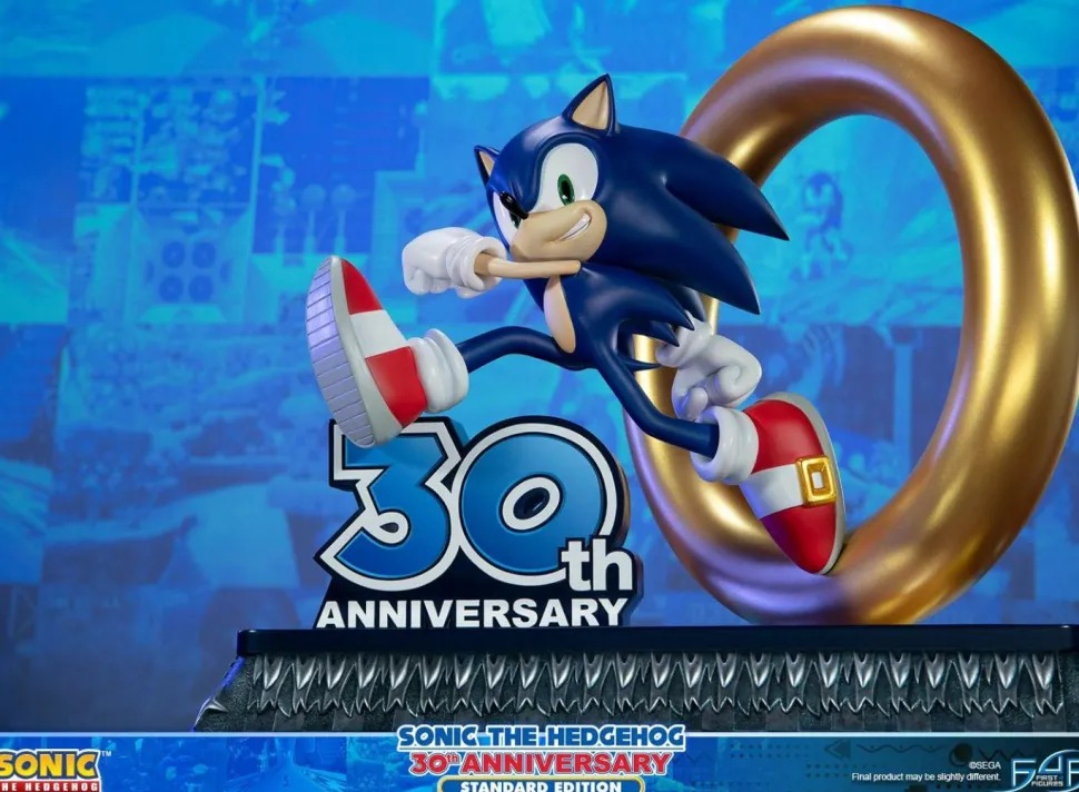Sonic the Hedgehog - Sonic the Hedgehog 30th Anniversary 16” Statue