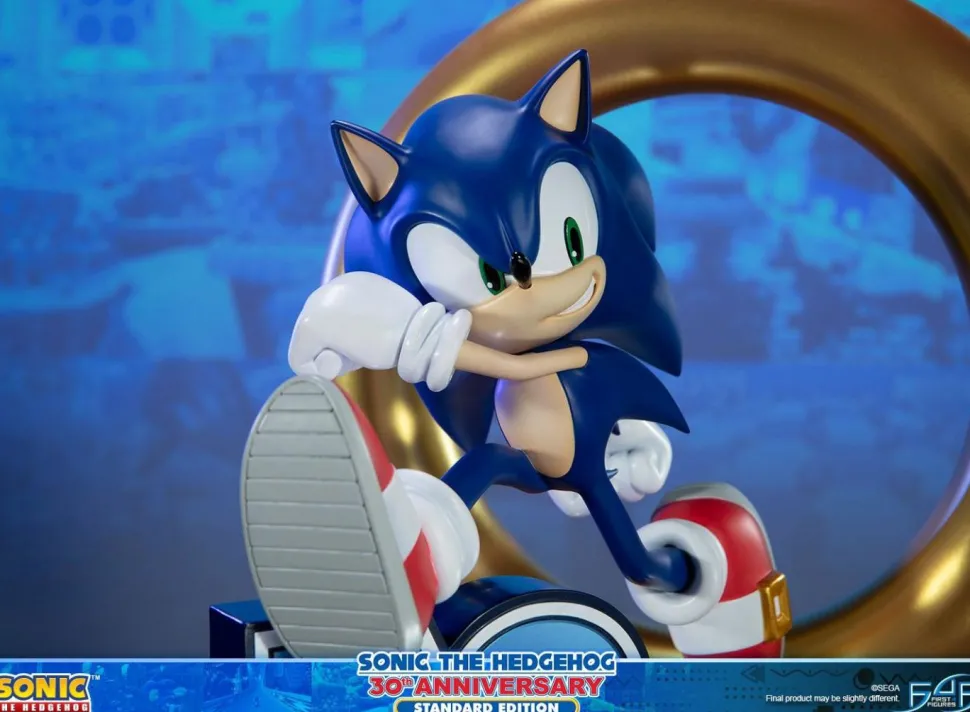 Sonic the Hedgehog - Sonic the Hedgehog 30th Anniversary 16” Statue