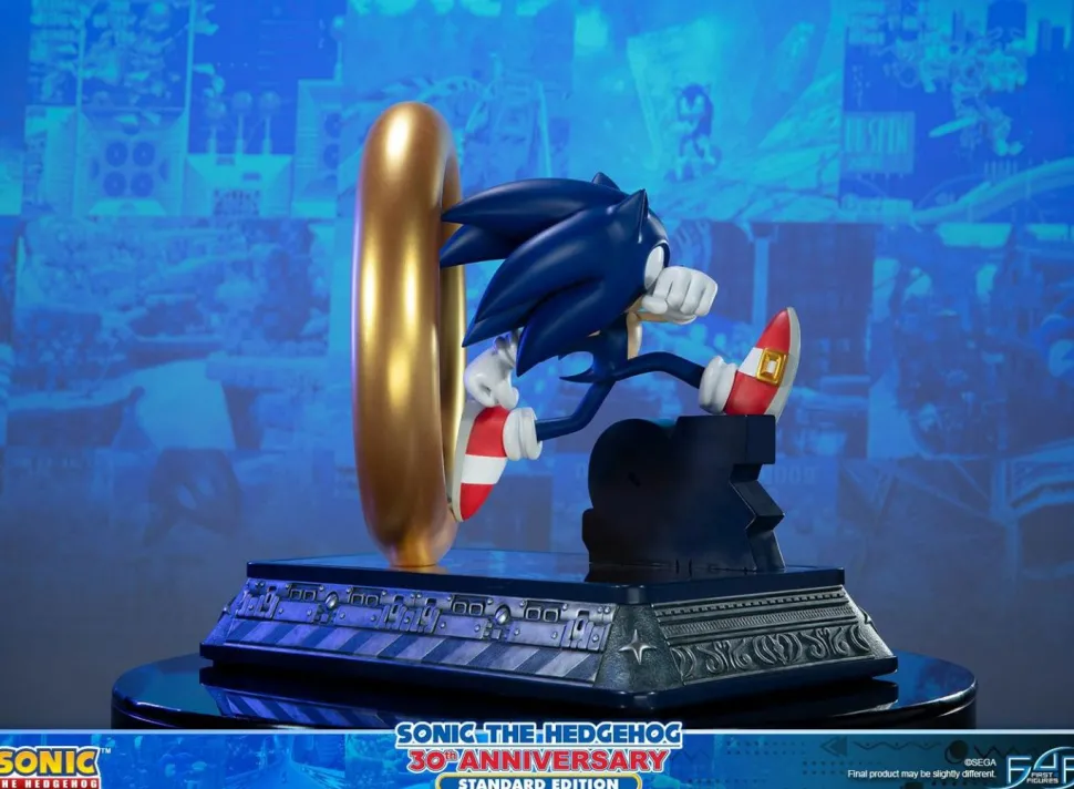 Sonic the Hedgehog - Sonic the Hedgehog 30th Anniversary 16” Statue
