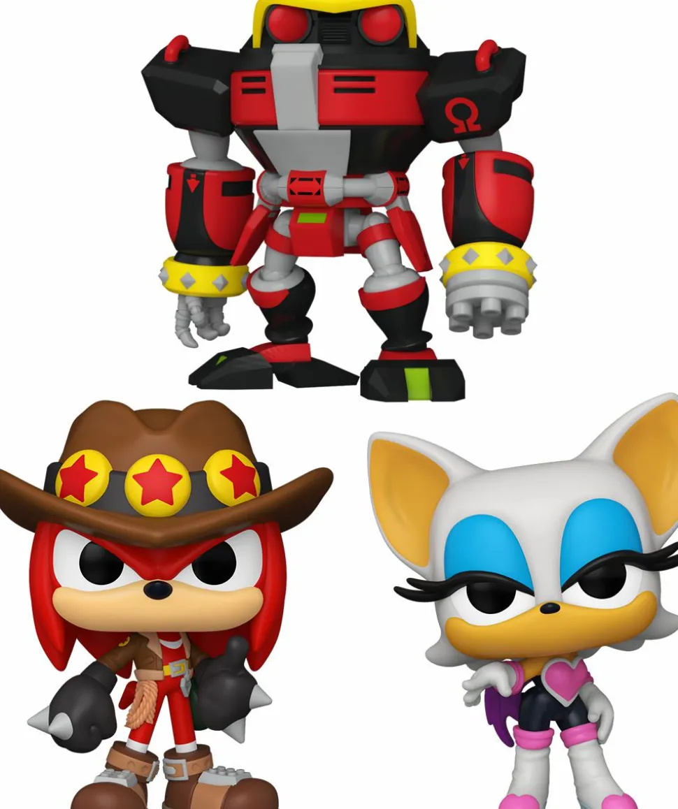 Sonic the Hedgehog - Speedy Simulation Pop! Vinyl Figure Bundle (Set of 3)