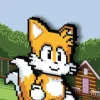 Sonic the Hedgehog - Tails FiGGYZ Pixel Art 4.3" PVC Magnet