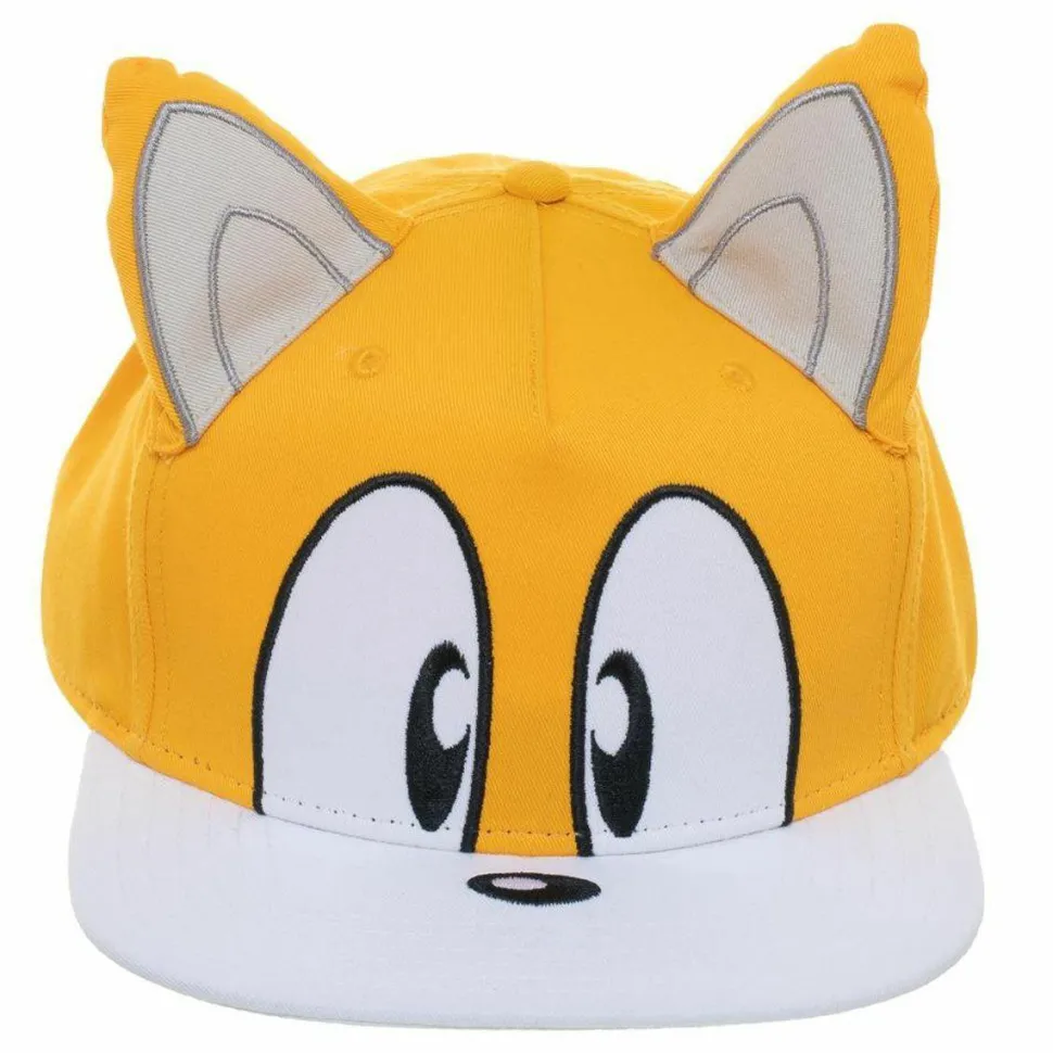 Sonic the Hedgehog - Tails Big Face 3D Adjustable Flat Bill Snapback Hat