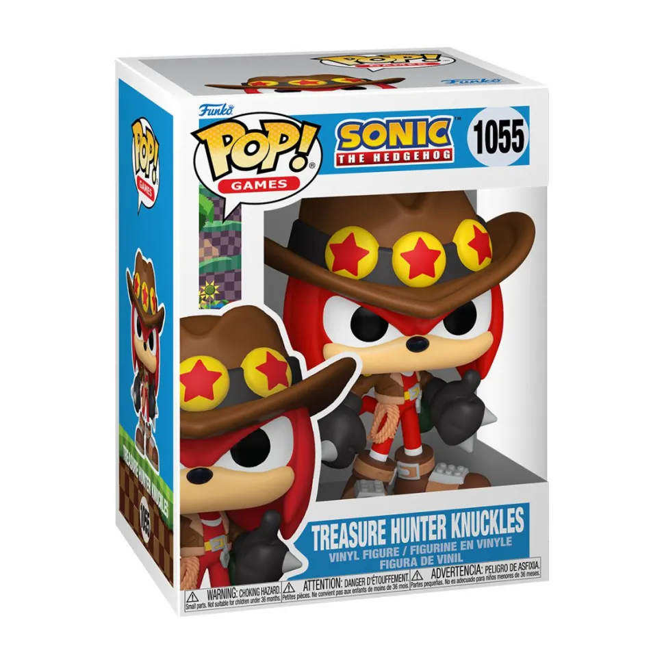 Sonic the Hedgehog - Treasure Hunter Knuckles Pop! Vinyl Figure