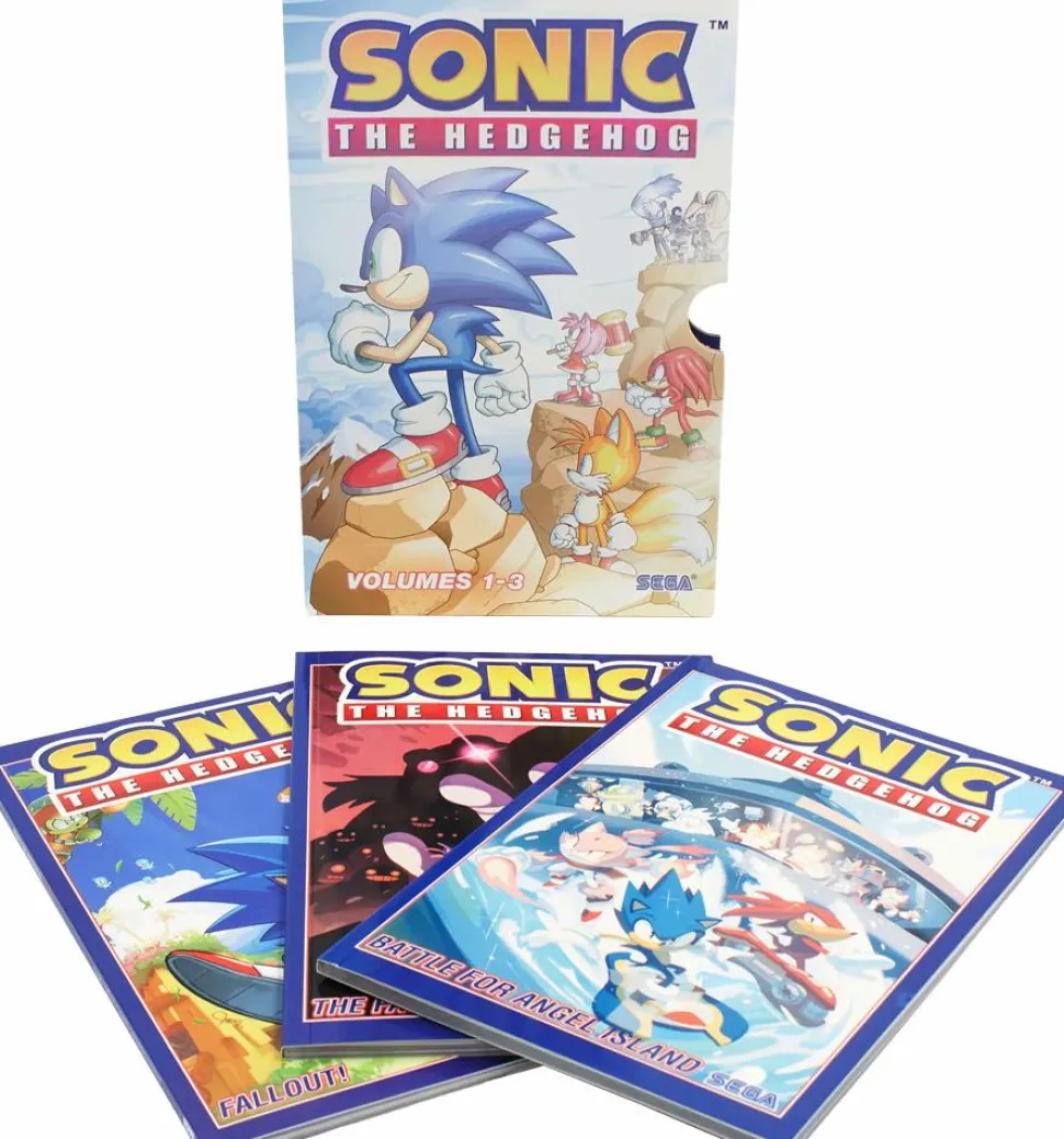 Sonic the Hedgehog - Volumes 1-3 Trade Paperback Book Box Set