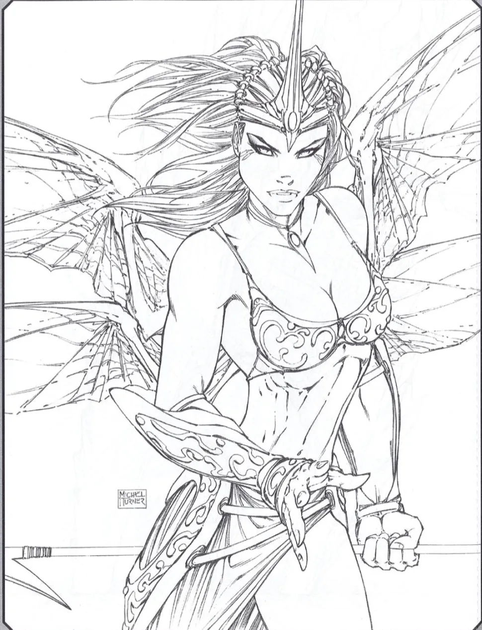 Soulfire - Colouring Book Special #1 Paperback