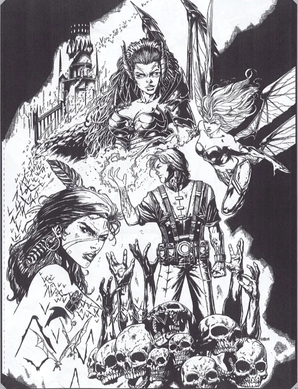 Soulfire - Colouring Book Special #1 Paperback
