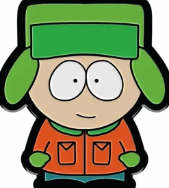 South Park - Kyle Broflovski Deluxe Enamel Pin